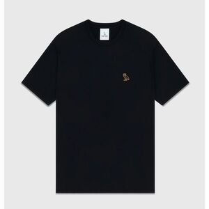 OVO Black Tee with Gold Logo